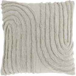 Unique Living - Sierkussen Maeve Chateau Grey -45x45cm