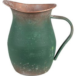 Clayre & Eef Decoratie Kan Groen Metaal