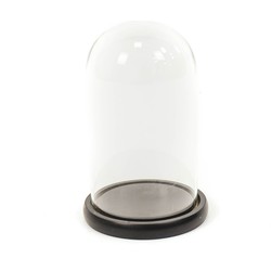 Housevitamin Bell Jar Black - 14x14x22cm