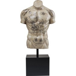 Kare Decofiguur Torso Tattoo