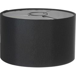 Steinhauer lampenkap Lampenkappen - zwart - linnen - 20 cm - E27 fitting - K26762S