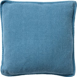 Dutch Decor BOWIE - Sierkussen van gewassen katoen Provincial Blue 45x45 cm - lichtblauw - Dutch Decor