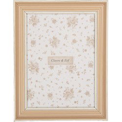 Clayre & Eef Fotolijst 15x20 cm Bruin Houtproduct