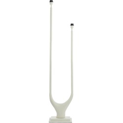 Light & Living - vloerlamp - Gavi - beige - metaal - losse armatuur - E27 - 8216843