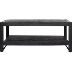 Starfurn Salontafel Boaz Black | 110 cm | onderblad