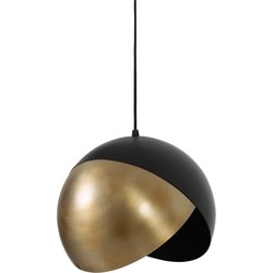 Light&living Hanglamp Ø30x25,5 cm NAMCO antiek brons-mat zwart