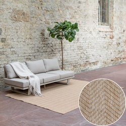 Jute buitenkleed Naturel ZigZag Beige - Polypropyleen - 200 x 290 cm - (L)