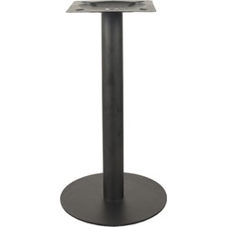 LABEL51 Eetkamertafel Tafelpoot Enkel Rond - Zwart - Metaal - Enkel Rond 72 cm
