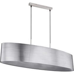 Moderne hanglamp Sinni - L:100cm - E27 - Metaal - Grijs