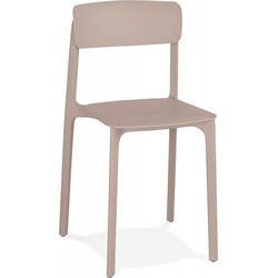 Binnenstoel TROPICAL 48x47x79 cm Beige