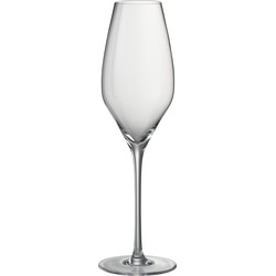 Drinkglas | Glas | Transparant | 7x7x (h)26 Cm