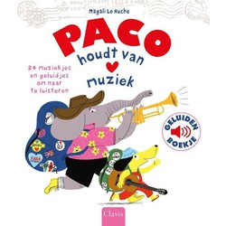 NL - Clavis Clavis Paco houdt van muziek. (geluidenboek)