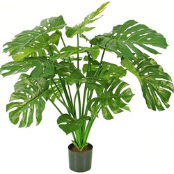 Greenmoods Monstera Deluxe - Monstera deliciosa - Nep plant - 1 Stuk - 98cm