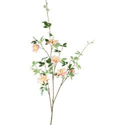 PTMD Kunstbloem Wildrose - 106x46x157 cm - Plastic - Roze