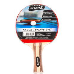 SportX 4 Sterren Tafeltennisbat Hout/Rubber