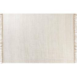 Beliani LUNIA - Laagpolig-Beige-Jute