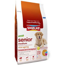 SMOLKE SENIOR MEDIUM BROKKEN 12 KG