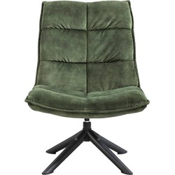 Fauteuil Lucas - Velvet Mosgroen