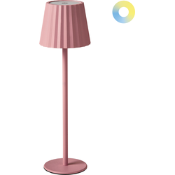 Beliani POMBEIRO - Tafellamp-Roze-Aluminium