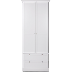 Kast 2 deuren en 2 lades H80 cm - LANDWOOD