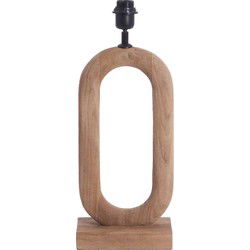 Lampvoet Paceco - Bruin - 20x12x44cm