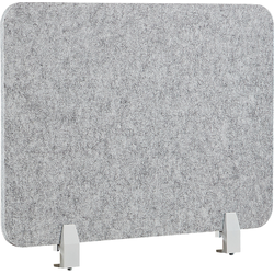 SPLIT - Bureauscherm - Lichtgrijs - 72 x 50 cm - Polyester