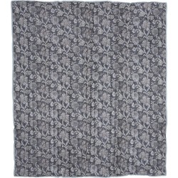 Mica Decorations Plaid - L150 x B130 cm - Zwart