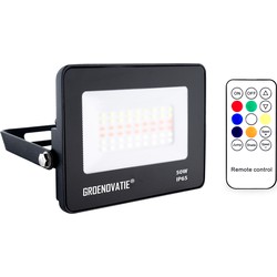 Groenovatie LED Breedstraler 50W Waterdicht IP65 RGB