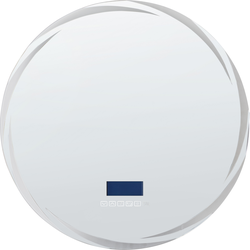 TANAY - Badkamerspiegel met LED - Zilver - Aluminium