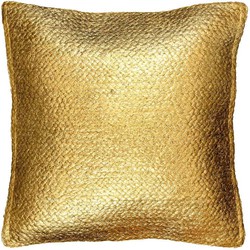 Unique Living - Kussen Metallic - 45x45cm - Goud