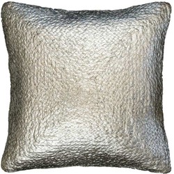 Unique Living - Kussen Metallic - 45x45cm - Zilver