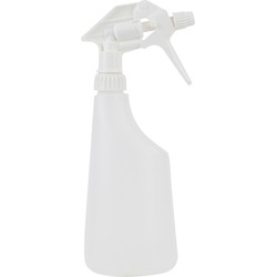 Plantenspuiten/waterspuiten - 0,6 liter - transparant - kunststof - Plantenspuiten