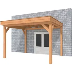 Hillhout douglas terrasoverkapping premium | 360 x 310 cm