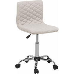 Beliani ORLANDO - Bureaustoel-Beige-Polyester