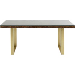 Eettafel Conley Messing 160x80cm