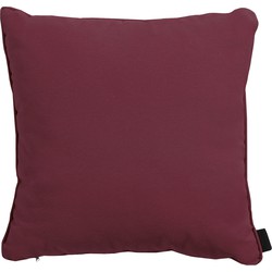 Madison - Sierkussen - Panama bordeaux - 45x45 - Rood