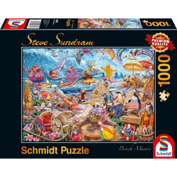 Schmidt Schmidt Beach Mania, 1000 stuks - Puzzel - 12+