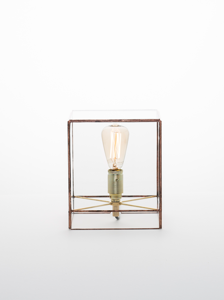 Geometrische lamp Lou van Hart & Ruyt - Koper - 15cm - 