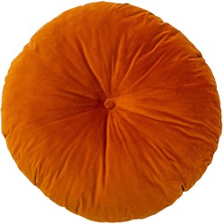 Decorative cushion London orange dia. 75 cm