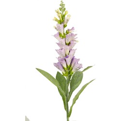 Greenmoods Kunstbloem Vingerhoedskruid - Digitalis purpurea - Nep plant - 1 Stuk - 90cm - Paars -