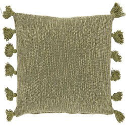 Unique Living - Sierkussen  Jonne Moss Green -45x45cm