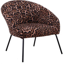 Pole to Pole Cave Lounge Chair Leopard