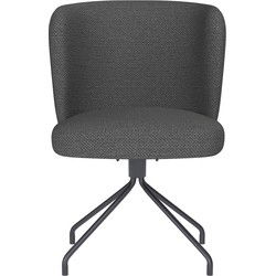 Eetkamerstoel Stan Grijs Spider Swivel - Giga Meubel