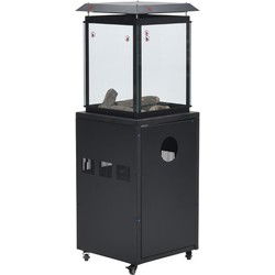 Cozy Living gas vuurhaard Porto - staal - carbon black - 30 Mb