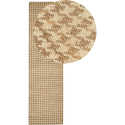 Beliani ARAPTEPE - Laagpolig-Beige-Jute