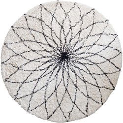 Bloemenkracht, tapijt, Ø110 cm