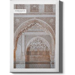 Moroccan Architecture II - Walljar - Wanddecoratie - Schilderij - Canvas