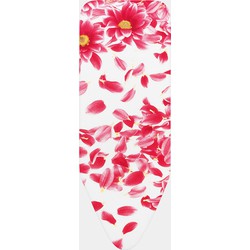 Ironing Board Cover C, 124x45 cm, 8 mm foam - Pink Santini