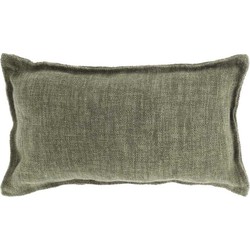 Unique Living - Kussen Nessa 30x50cm Laurel Green