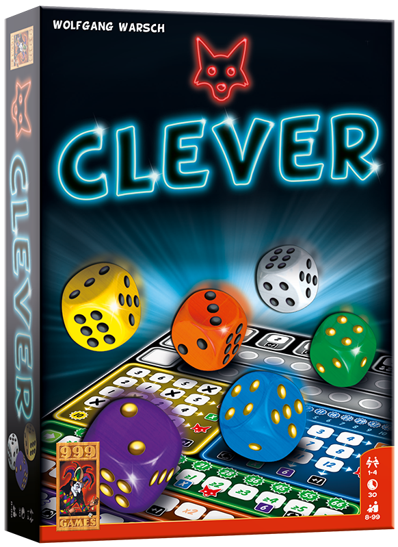 NL - 999 Games 999 Games Clever - Dobbelspel - 8+ - 